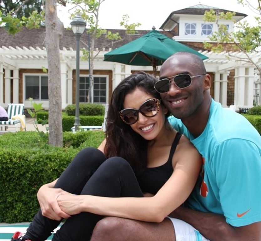 H Vanessa Bryant με τον Kobe