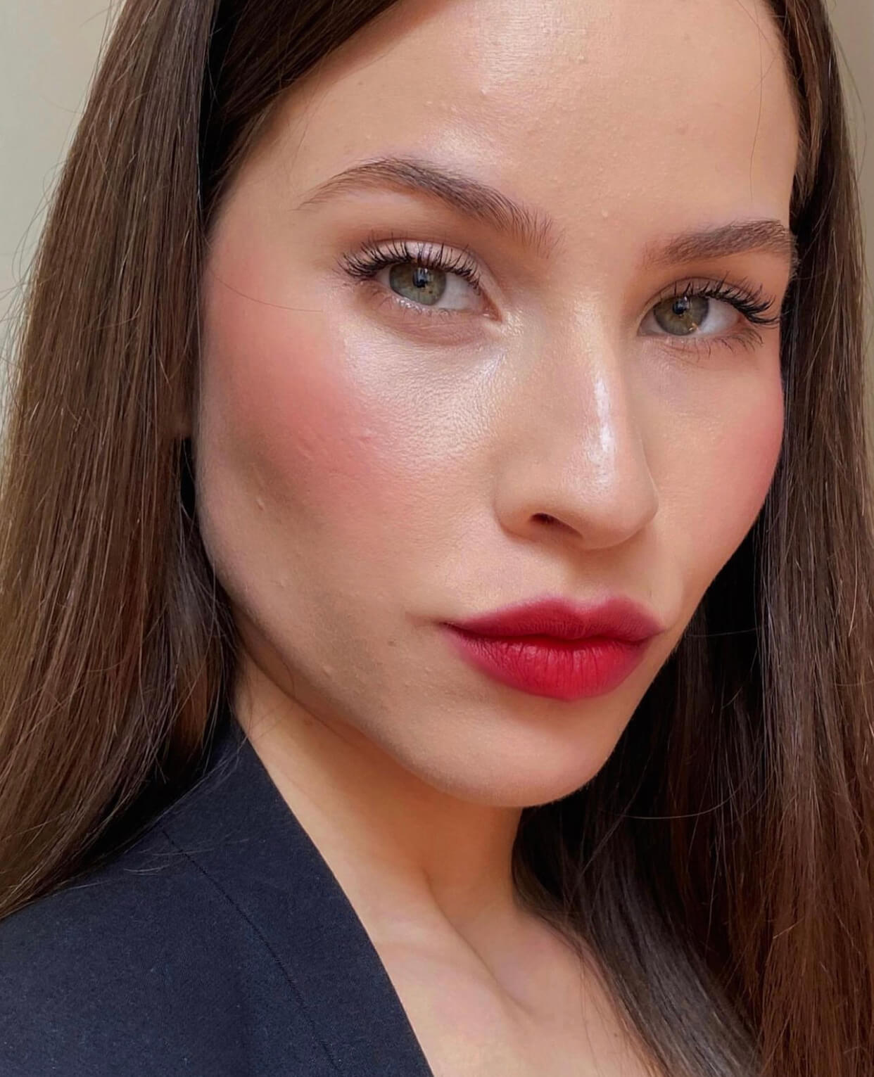 Blurred lips μακιγιάζ