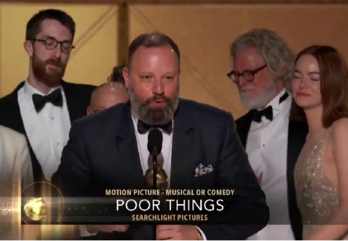 Χρυσή Σφαίρα στον Λάνθιμο για το Poor Things