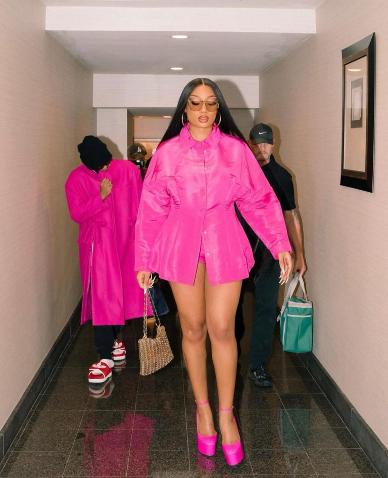 H Megan Thee Stallion με babriecore look