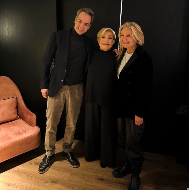 Ο Κυριάκος Μητσοτάκης στη Μαρινέλλα