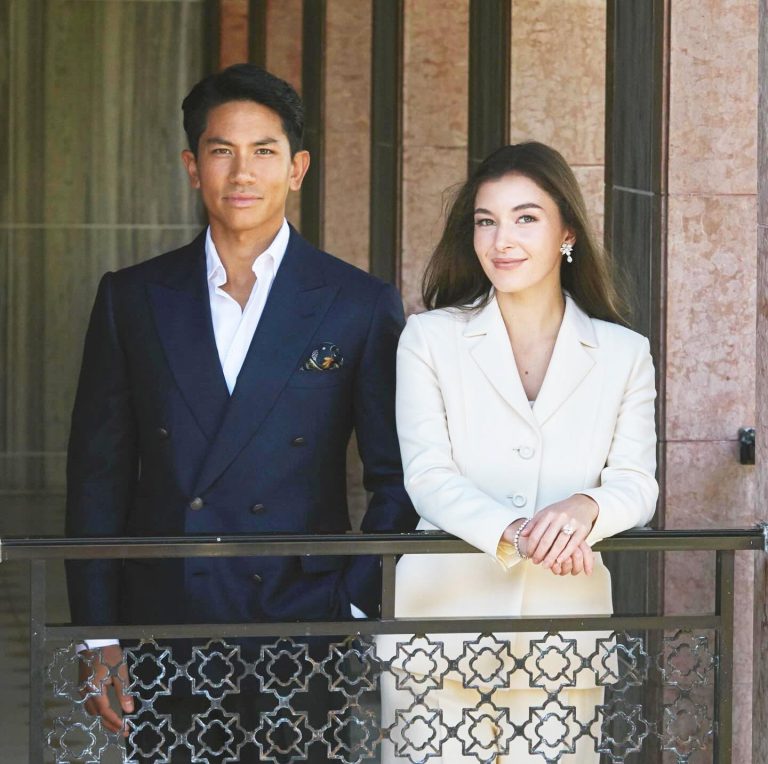 Ο πρίγκιπας του Μπρουνέι με τη μνηστή του