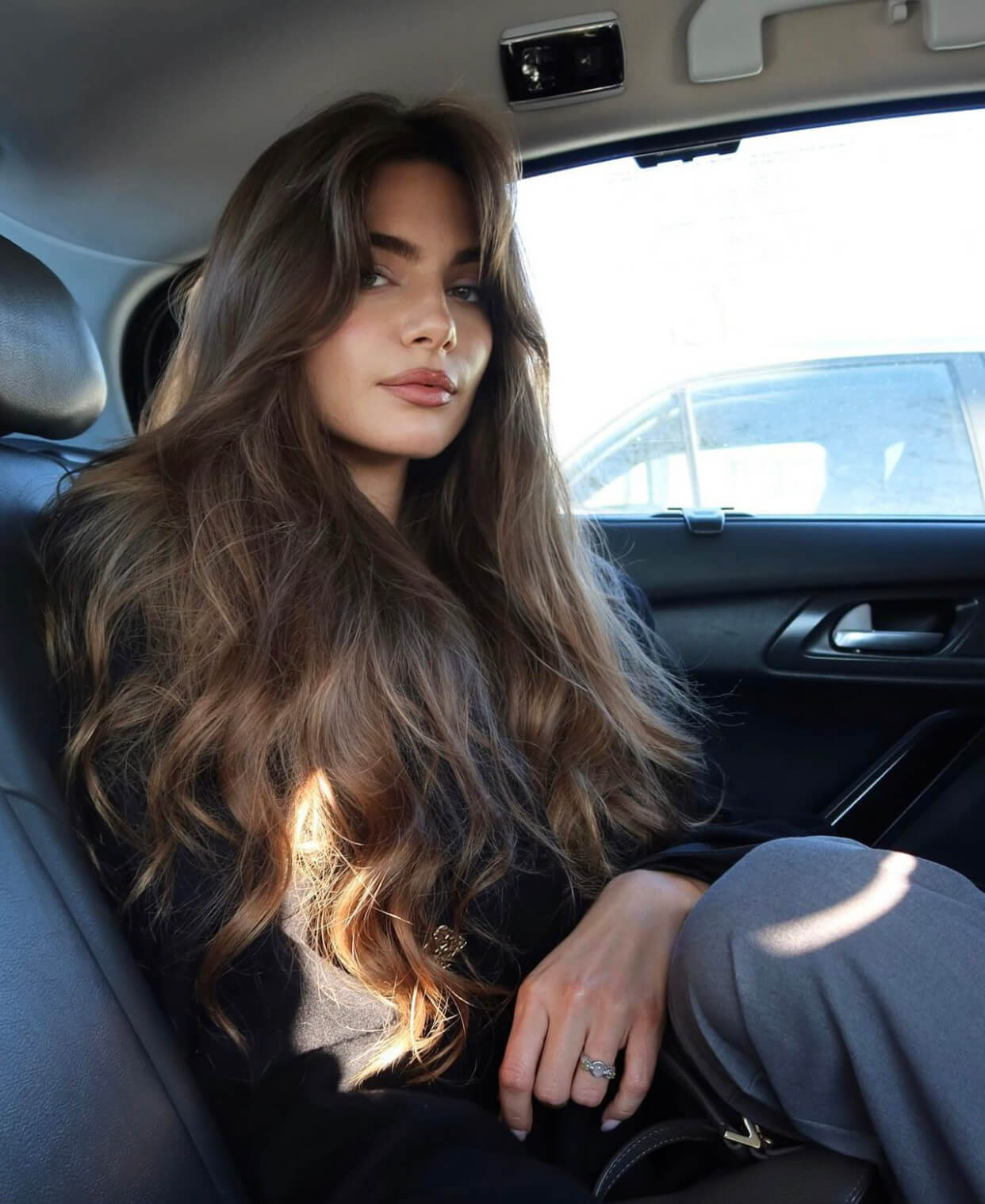 Μακριά υγιή μαλλιά