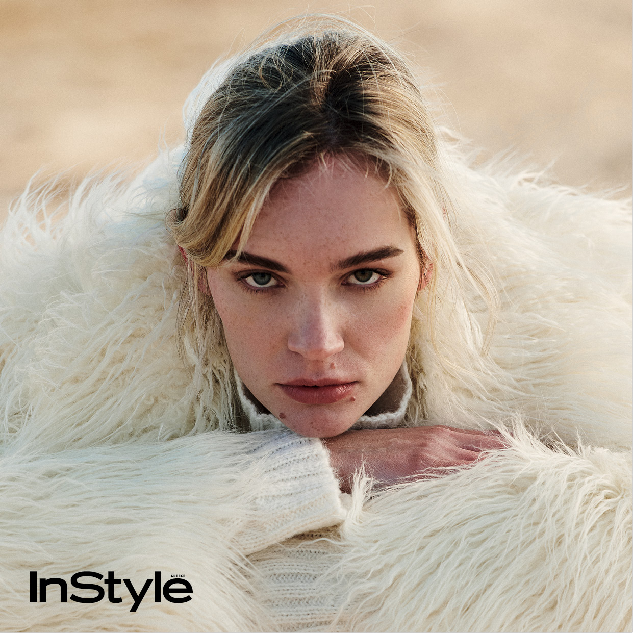 μοντέλο με γούνα