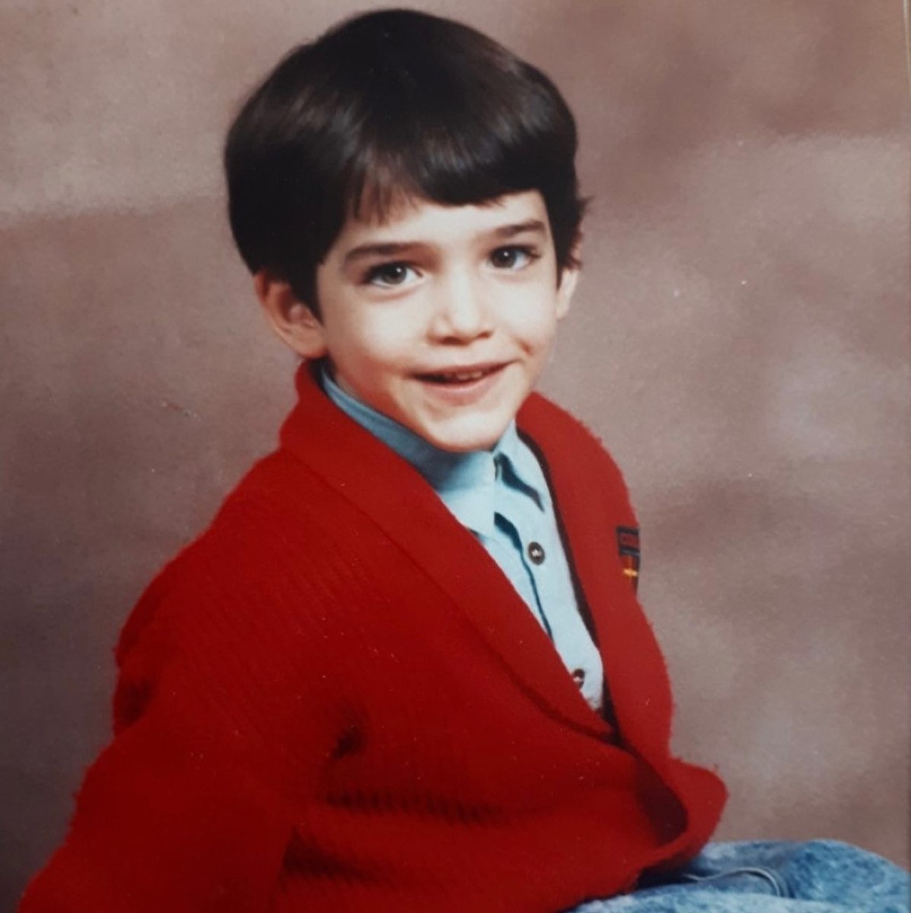 Ο Θεοχάρης Ιωαννίδης σε παιδική ηλικία