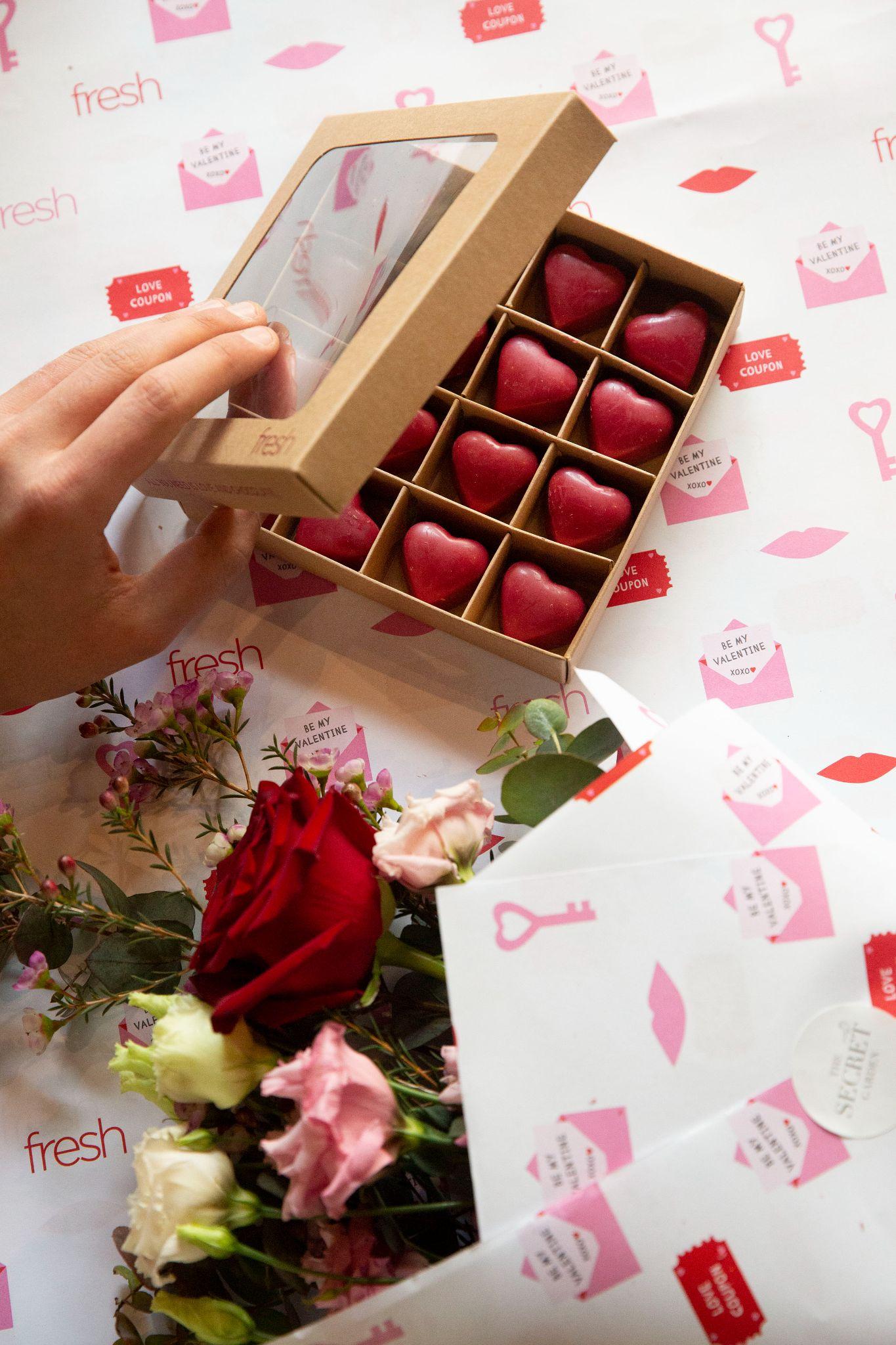 σοκολατάκια καρδιά