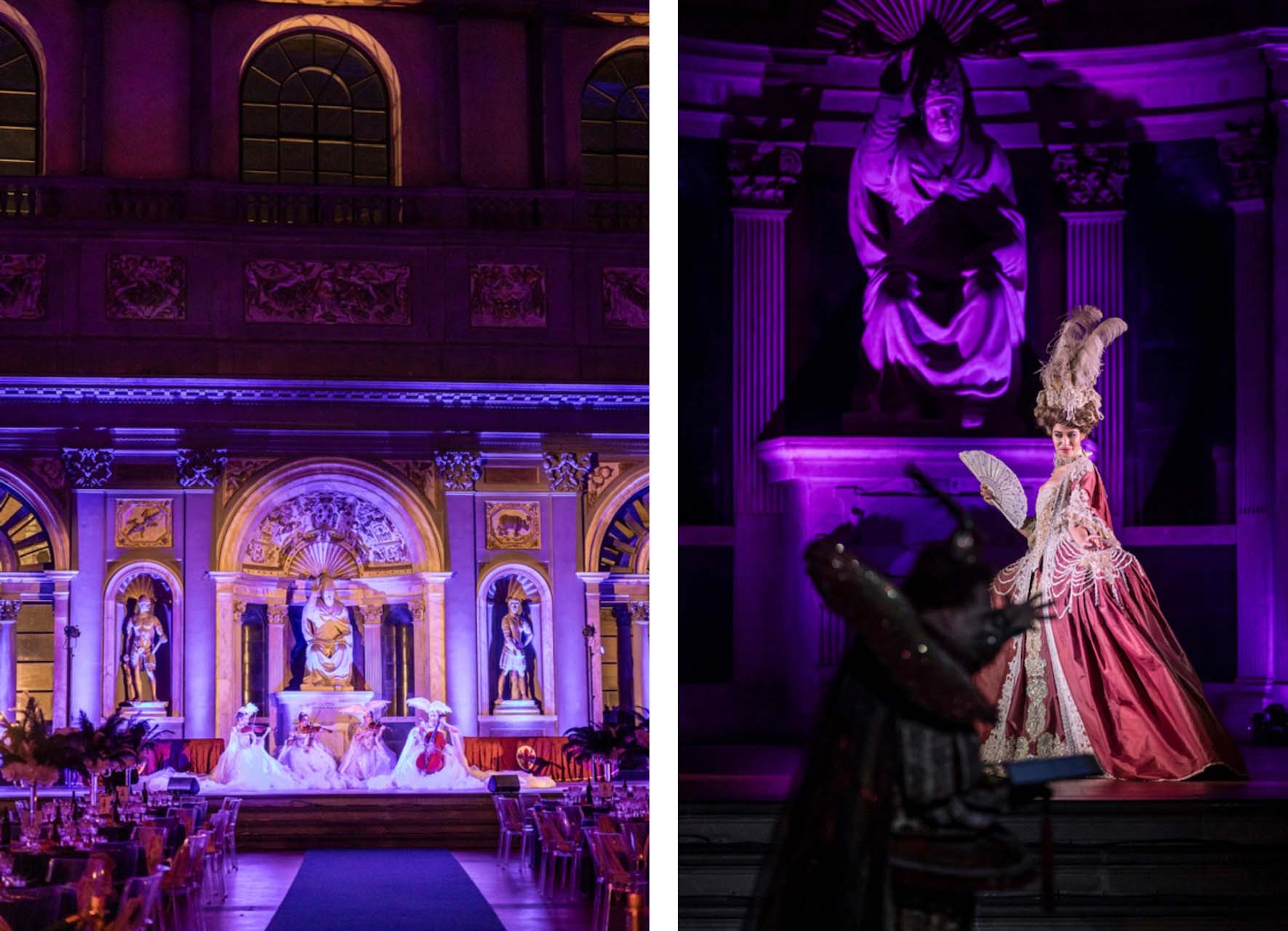 Από το Gala που οργανώθηκε στο παλάτι