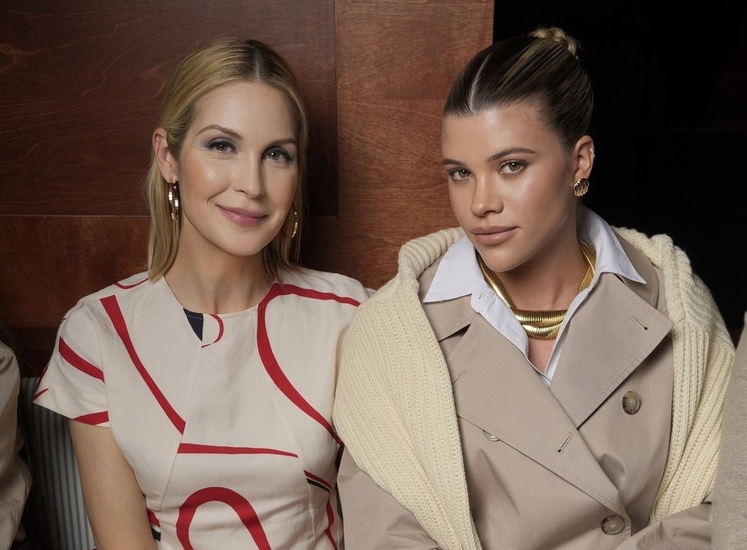 Kelly H Kelly Rutherford & η Sofia Richie στο show του Tommy Hilfiger