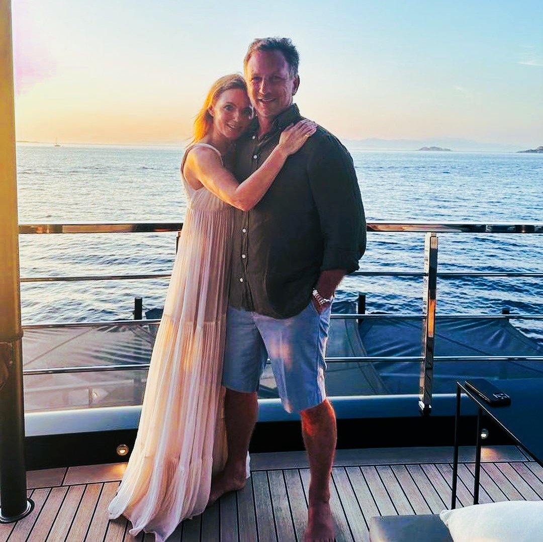 Geri Halliwell και Christian Horner
