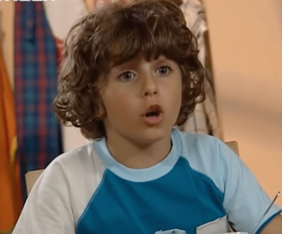 Ο μικρός Γιαννάκης από τη σειρά Ευτυχισμένοι μαζί