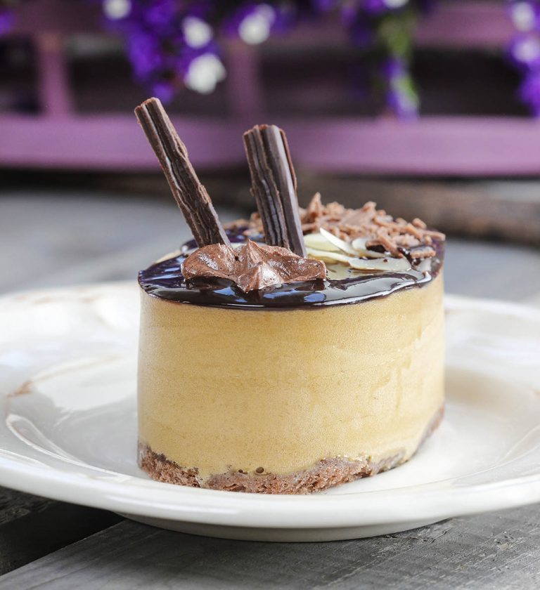 Κέικ καπουτσίνο ατομικό