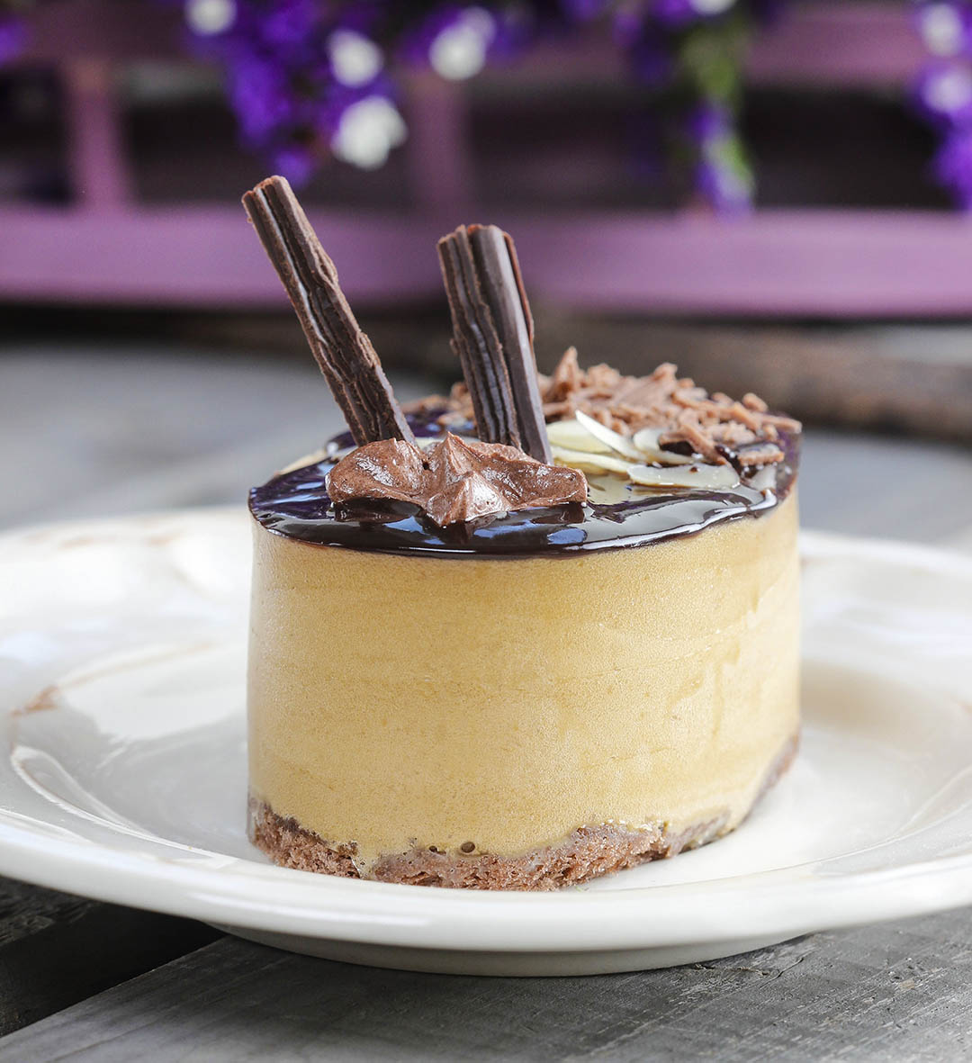 Κέικ καπουτσίνο ατομικό