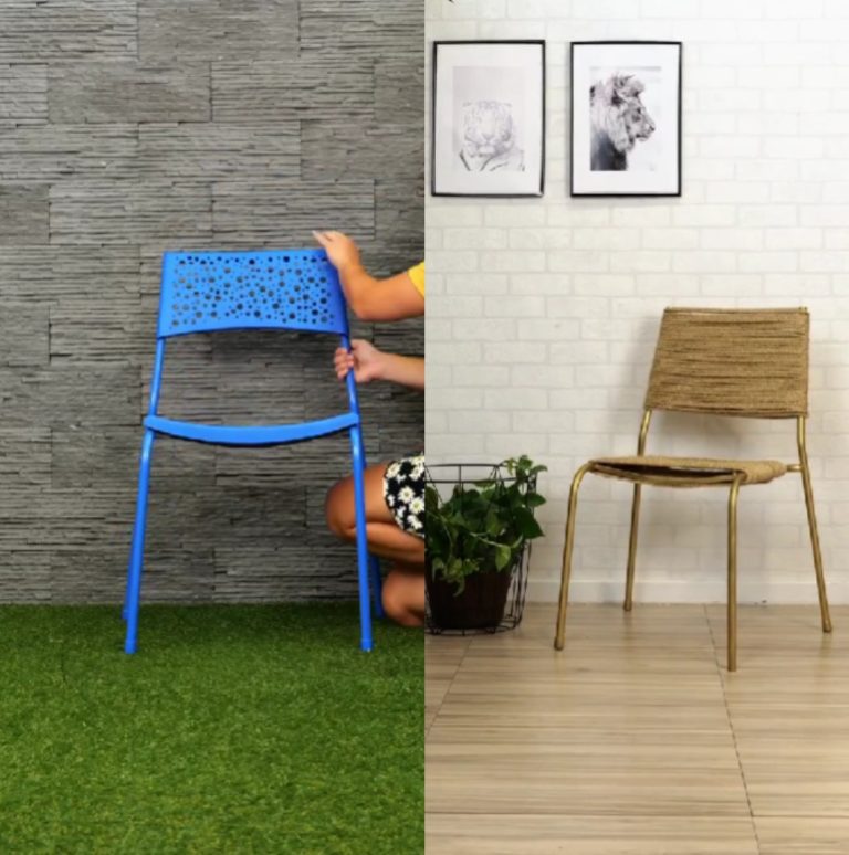 Πως να μεταμορφώσετε μία πλαστική καρέκλα