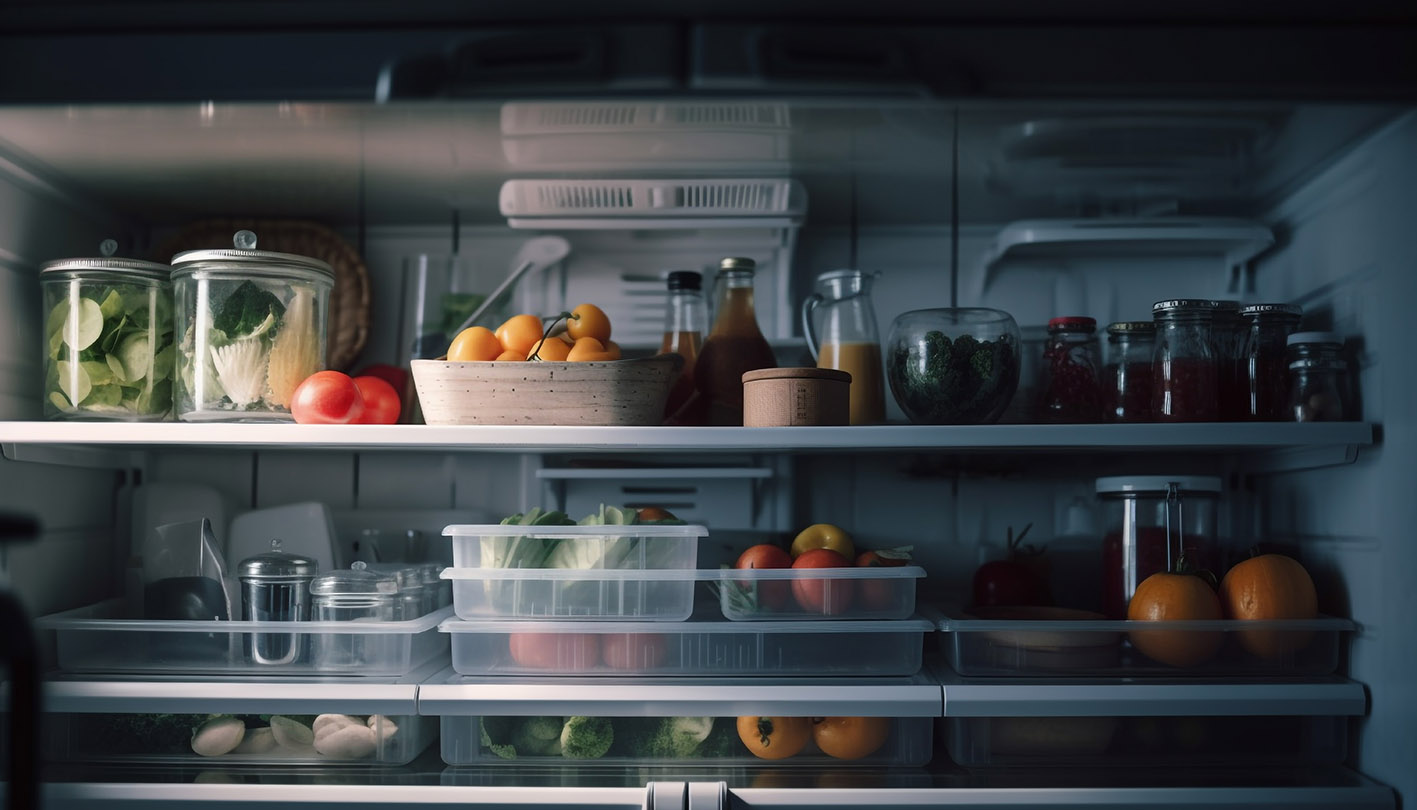 Ψυγείο γεμάτο τρόφιμα