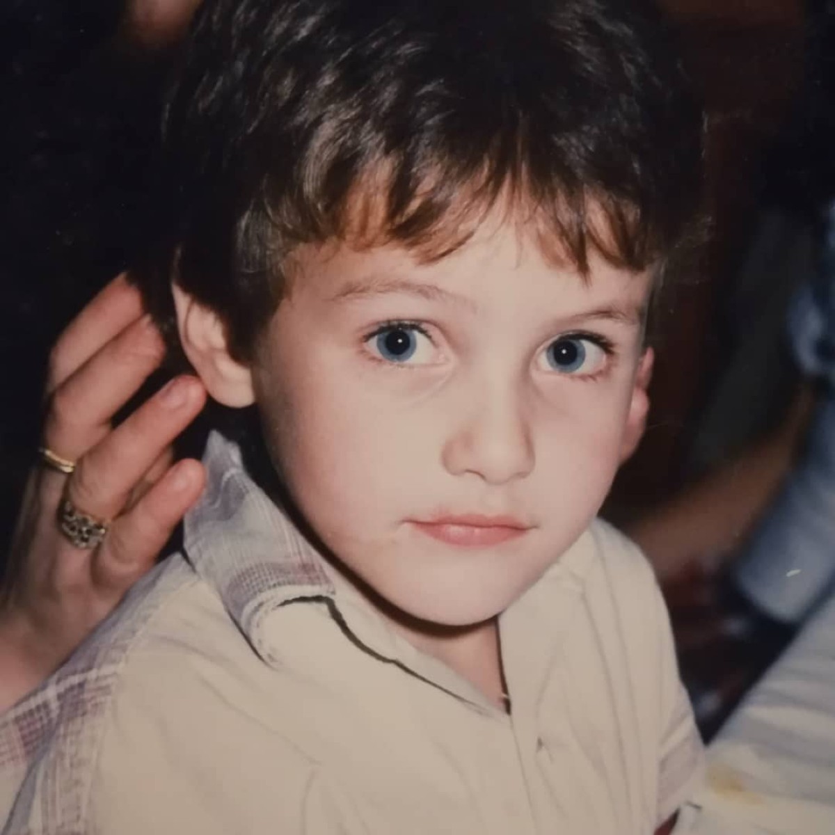 Ο ηθοποιός Γιώργος Μπένος σε μικρή ηλικία