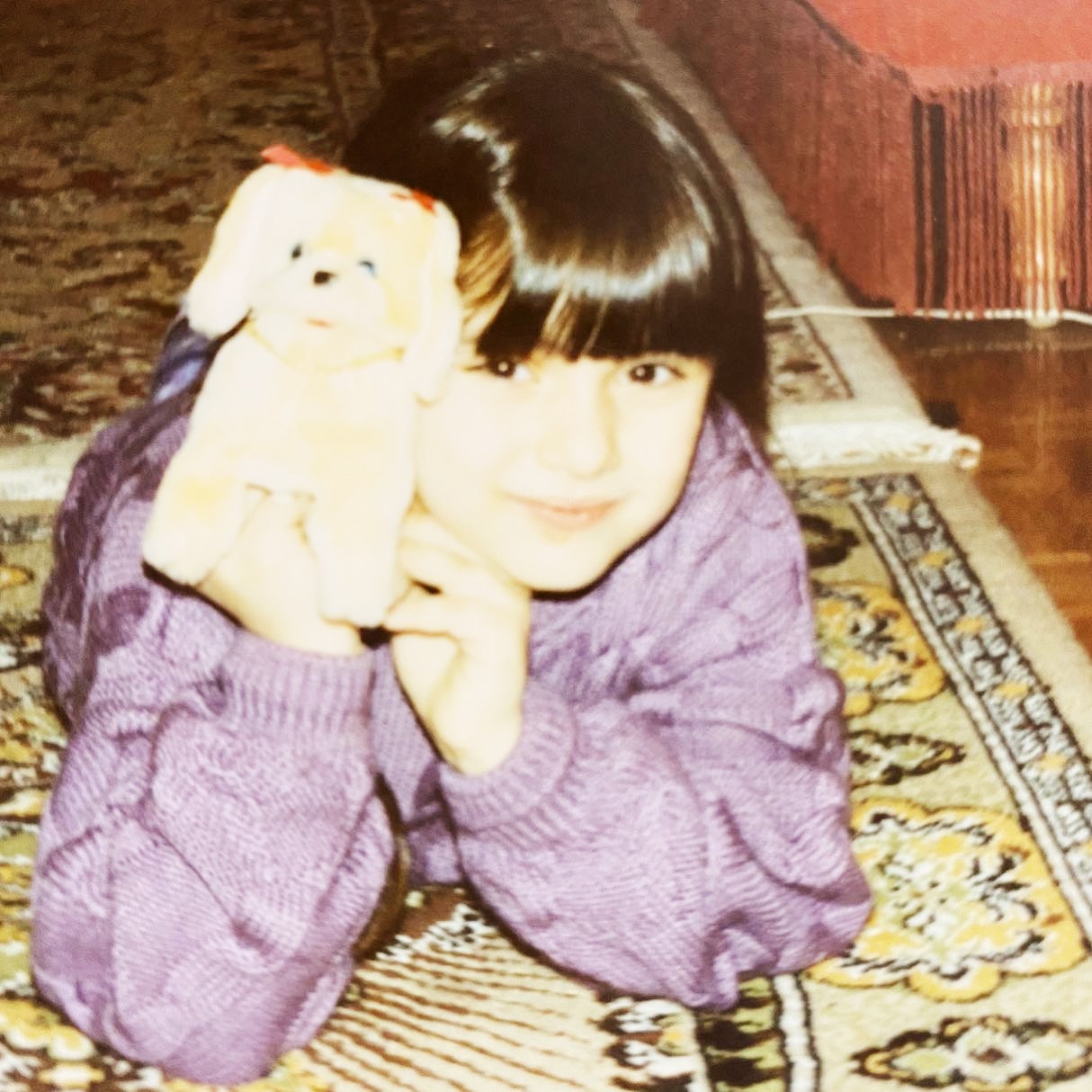 Η Ελένη Τσολάκη σε παιδική ηλικία