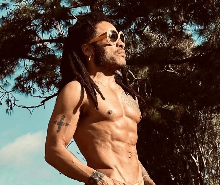 Ο Lenny Kravitz με γυαλιά ηλίου