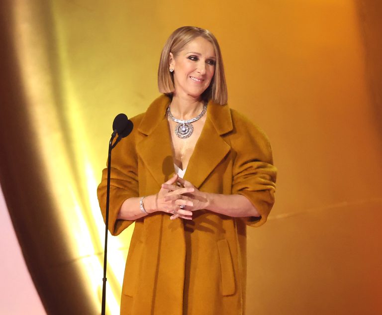 H Celine Dion στα 66α Βραβεία GRAMMY στην Crypto.com Aρένα στις 4 Φεβρουαρίου 2024 στο Los Angeles.