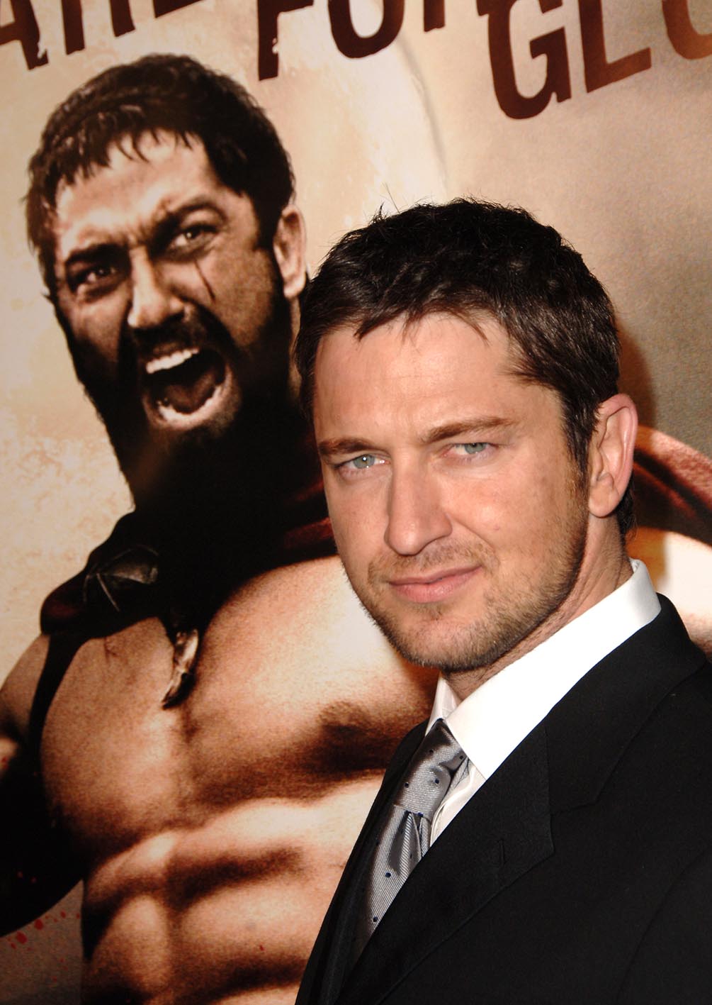 O Gerard Butler στην πρεμιέρα της ταινίας "300" στο Los Angeles.