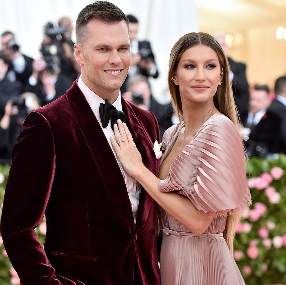 O Tom Brady και η Gisele Bündchen το 2019 στο Met Gala.