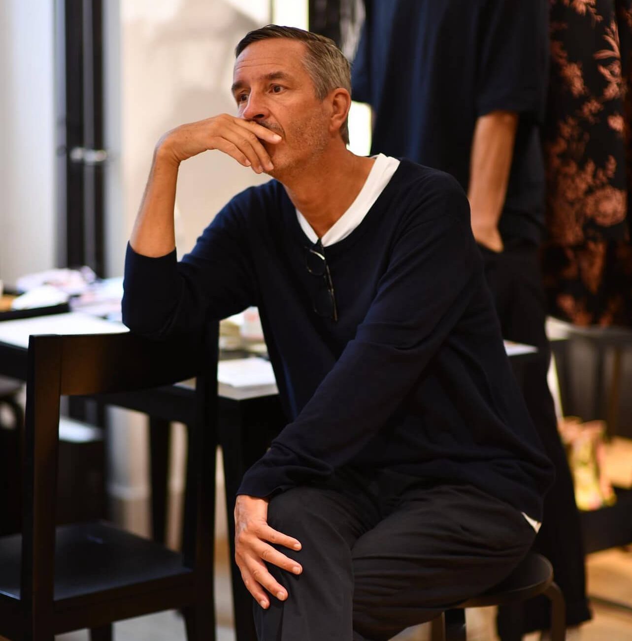 Ο σχεδιαστής Dries Van Noten