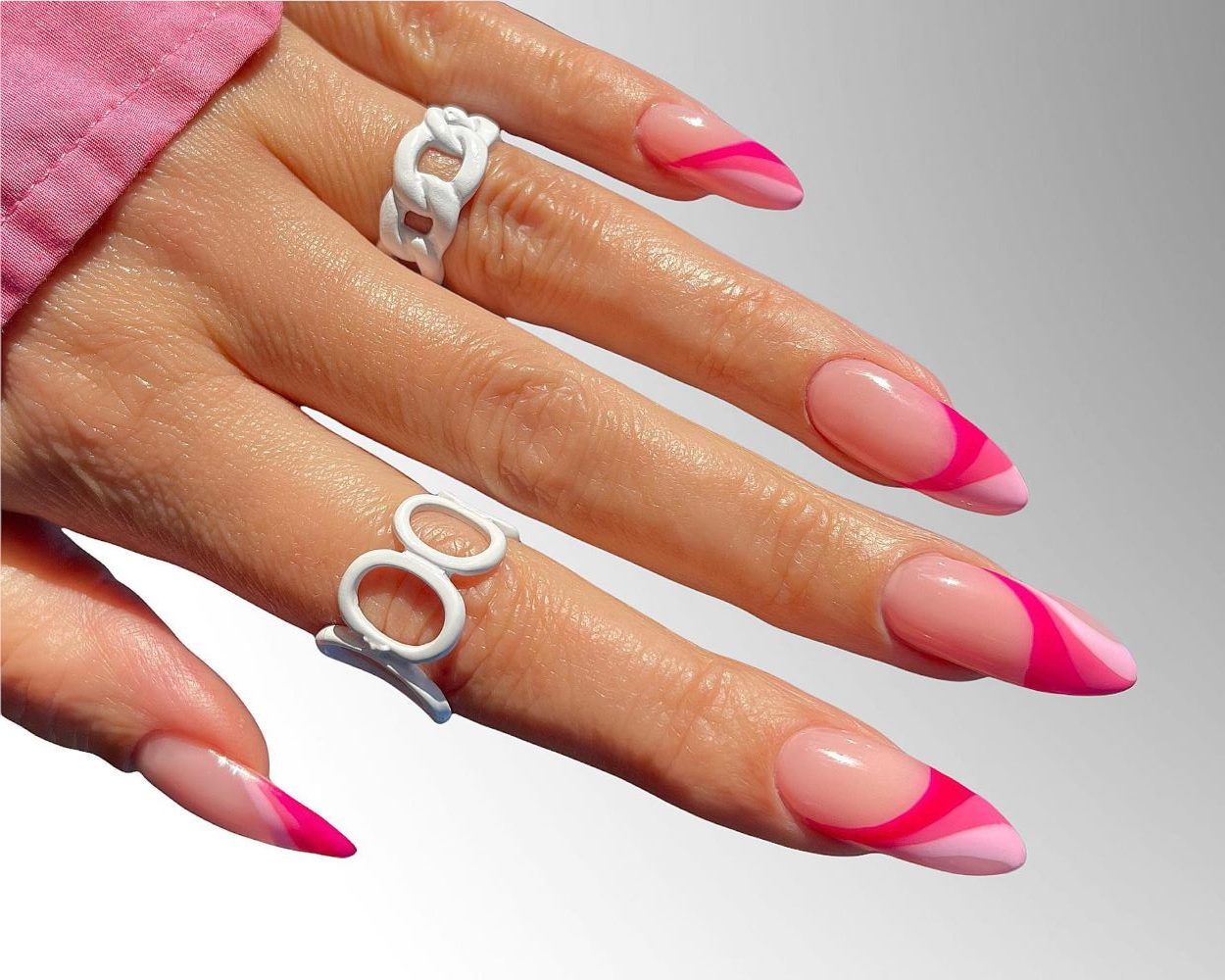 τα ωραιότερα ροζ μανικιούρ