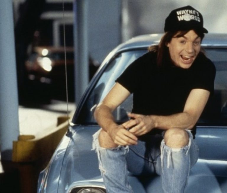 O Mike Myers στην ταινία Ο απίθανος κόσμος του Wayne