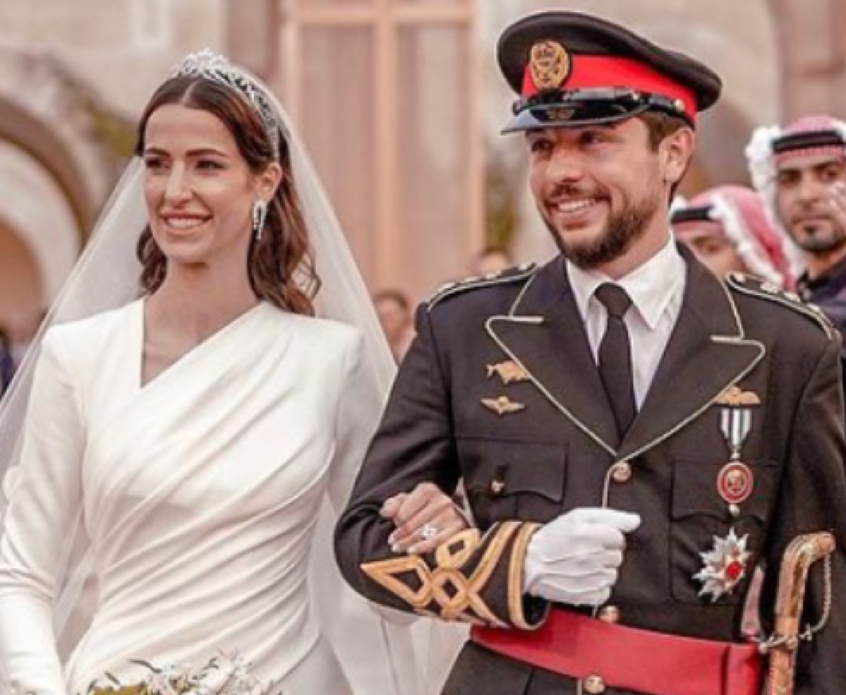 Το πριγκιπικό ζεύγος της Ιορδανίας