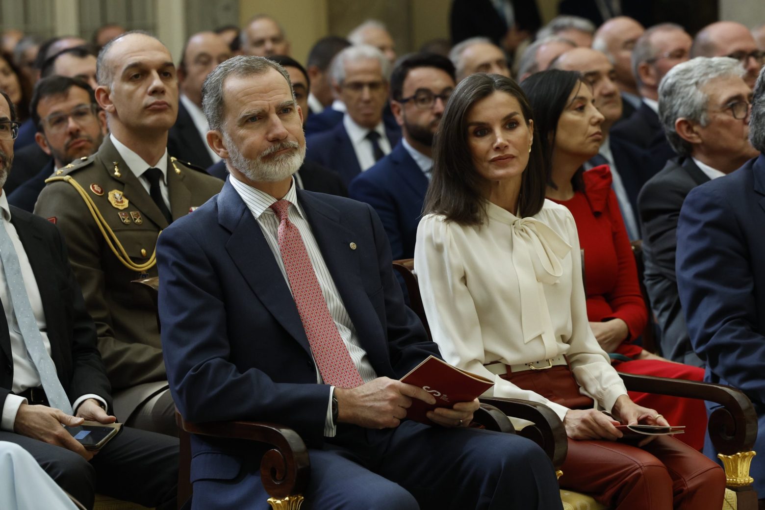 Βασίλισσα Letizia και βασιλιάς Felipe