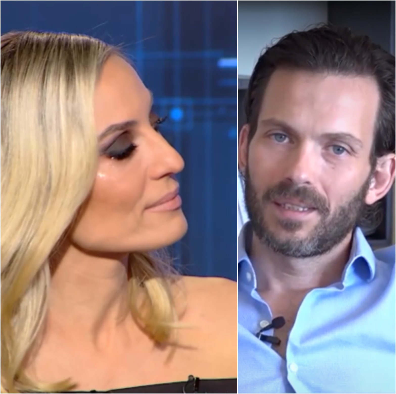 Ελεονώρα Μελέτη και Θοδωρής Μαροσούλης στο Ενώπιος Ενωπίω