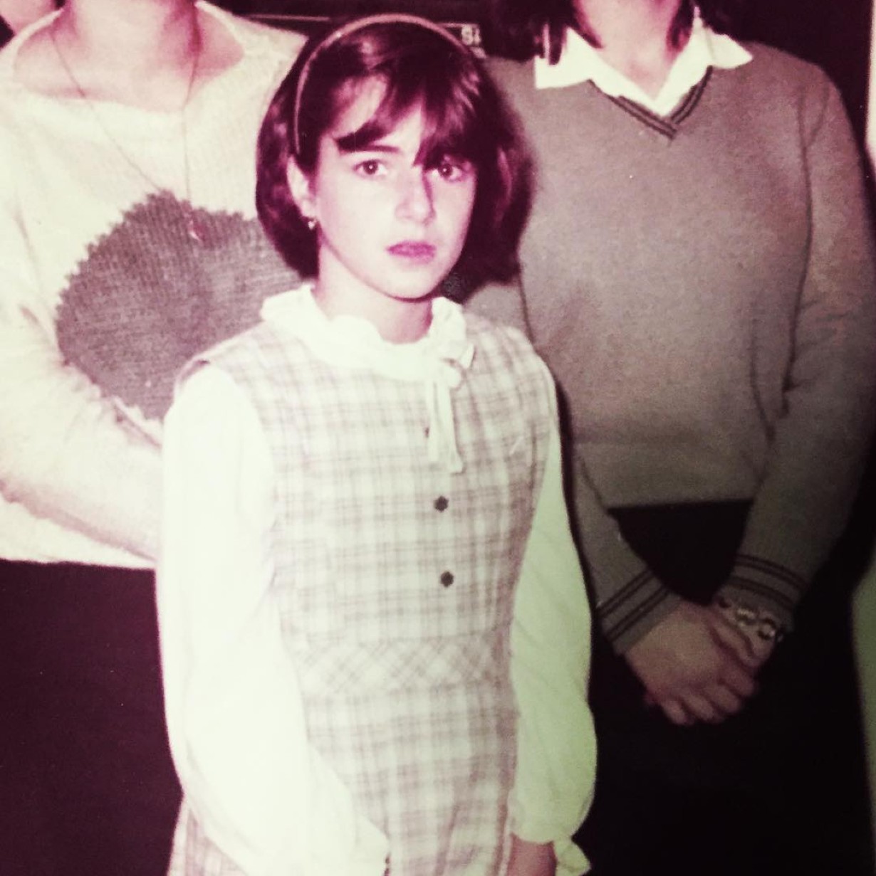 Η Μαρία Μπεκατώρου σε παιδική ηλικία