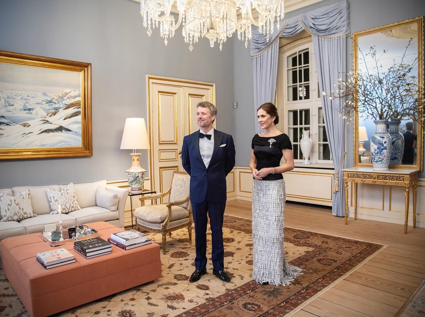 Ο βασιλιάς Frederik και η βασιλισσα Mary της Δανίας