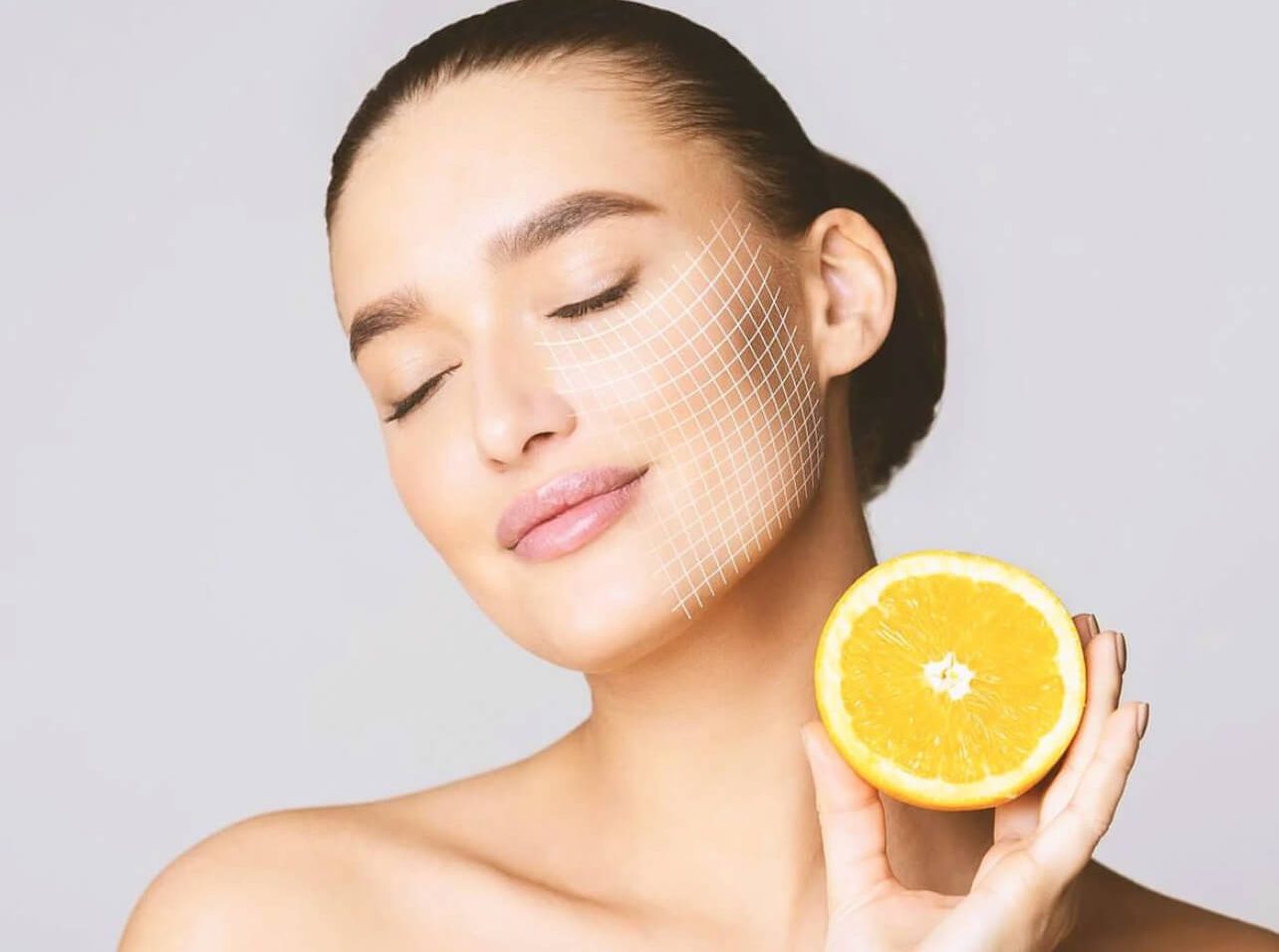Λαμπερή επιδερμίδα με βιταμίνη c