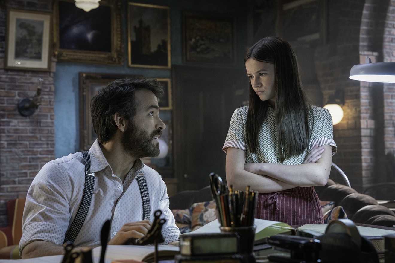 Ο Ryan Reynolds και η Cailey Fleming πρωταγωνιστούν στην ταινία "IF" της Paramount Pictures.