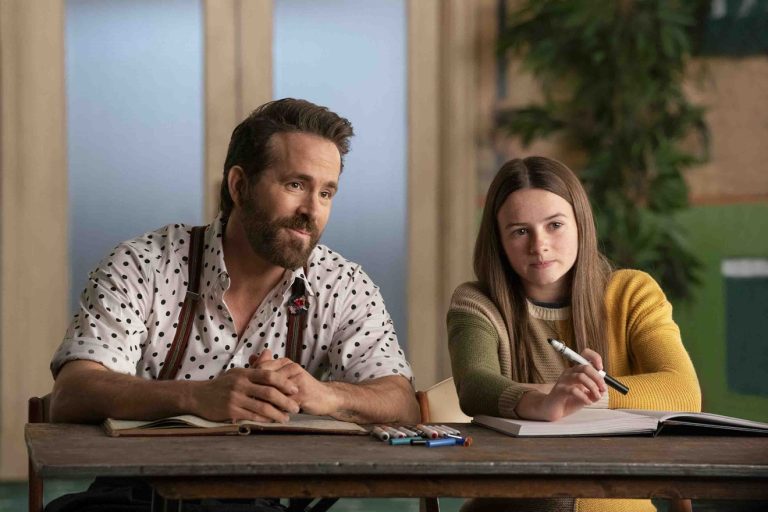 Ο Ryan Reynolds και η Cailey Fleming πρωταγωνιστούν στην ταινία "IF" της Paramount Pictures.