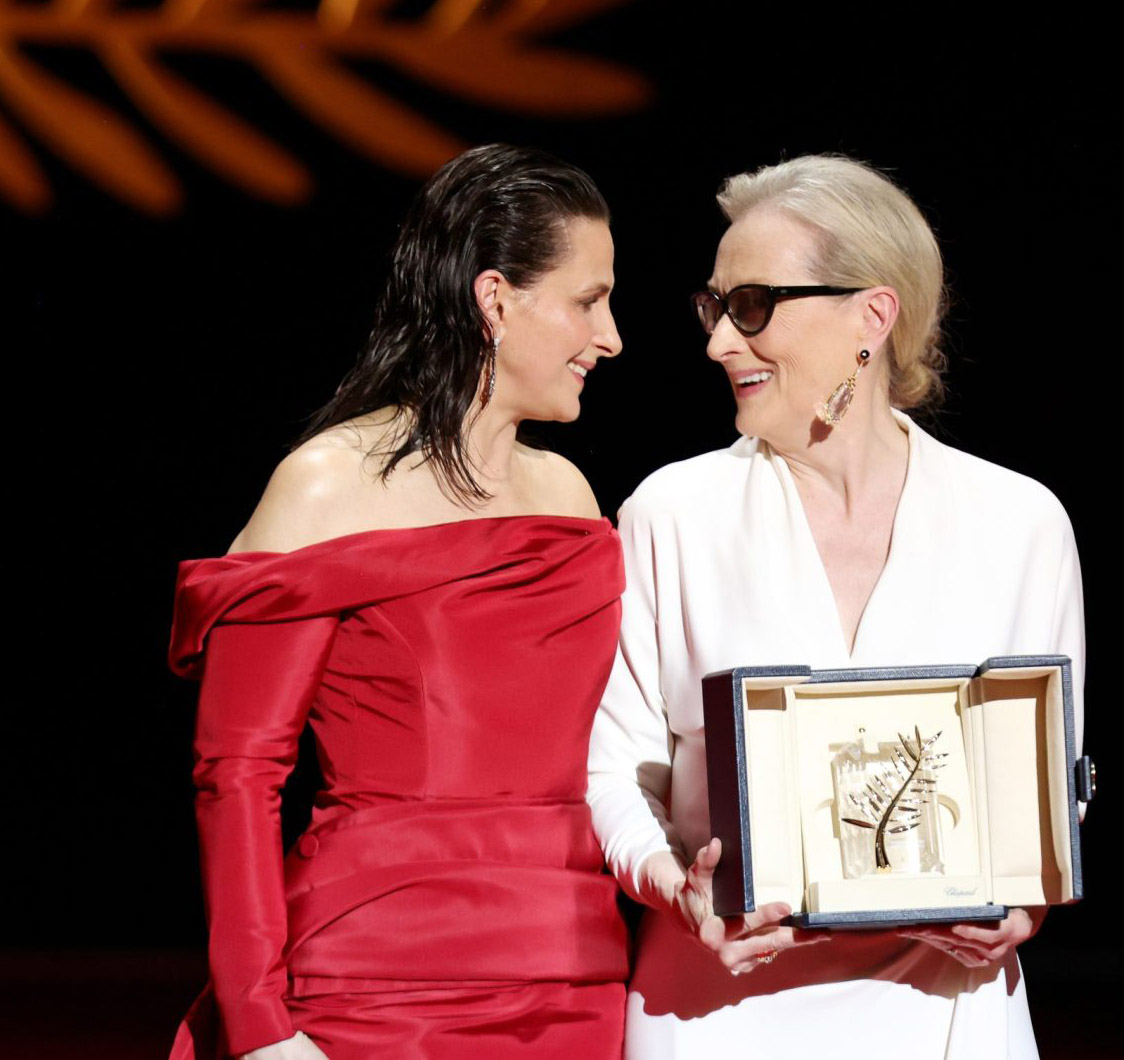 uliette Binoche και Meryl Streep στις κάννες