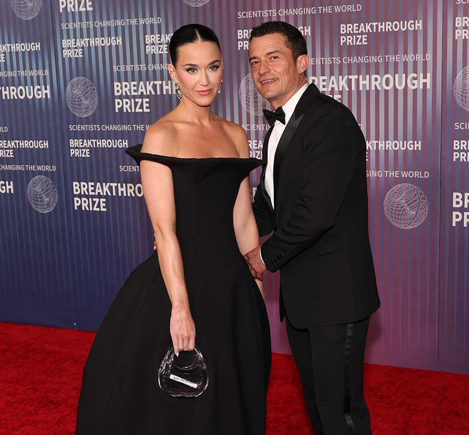 H Katy Perry και ο Orlando Bloom στις 13 Απριλίου 2024 στο Los Angeles.
