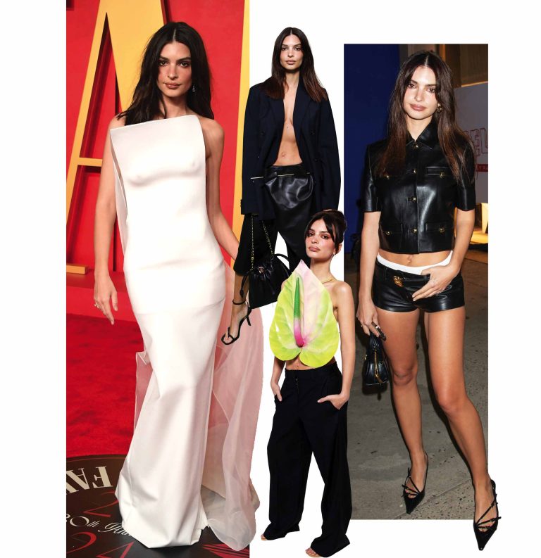 Emily Ratajkowski διάφορα looks