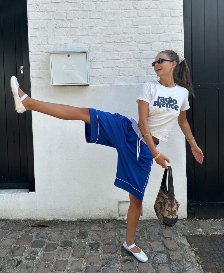 Αθλητικό σορτς με μπαλαρίνες