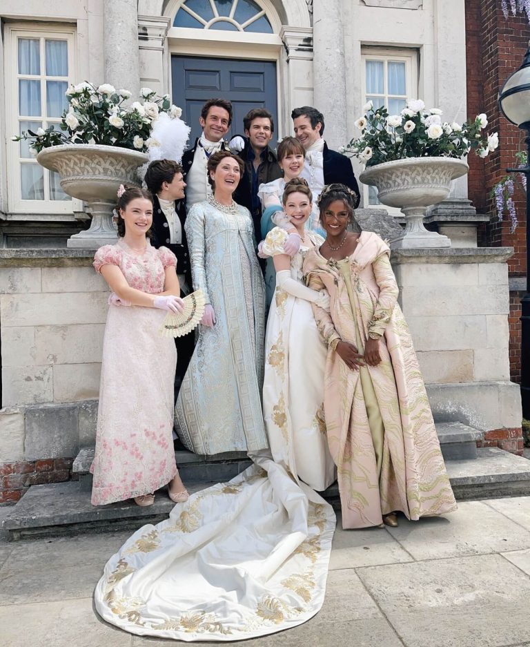 Backstage από τη σειρά Bridgerton