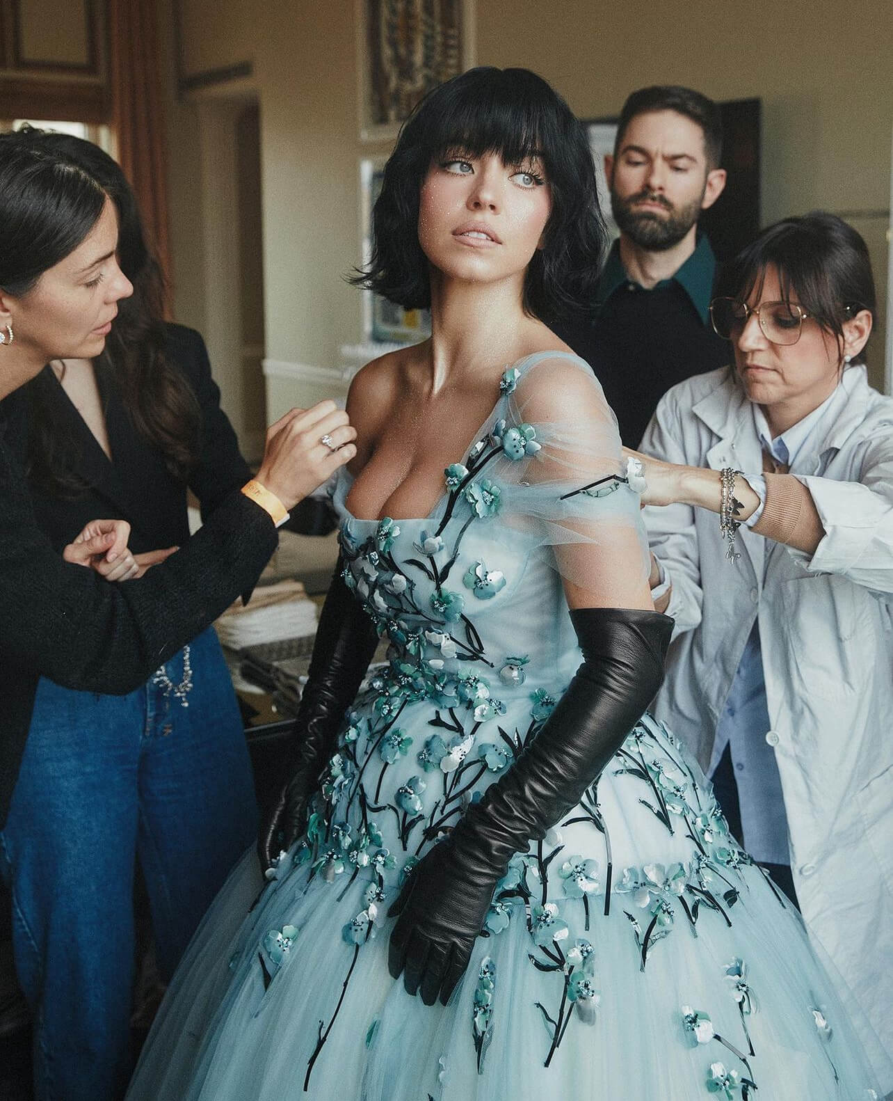 Η Sydney Sweeney στα παρασκήνια του Met Gala