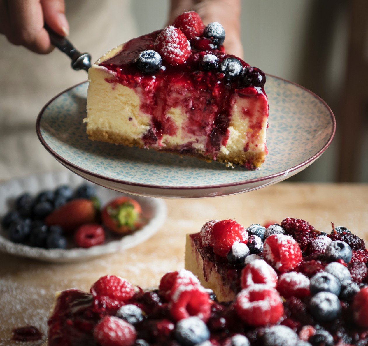 Cheesecake για γιορτή