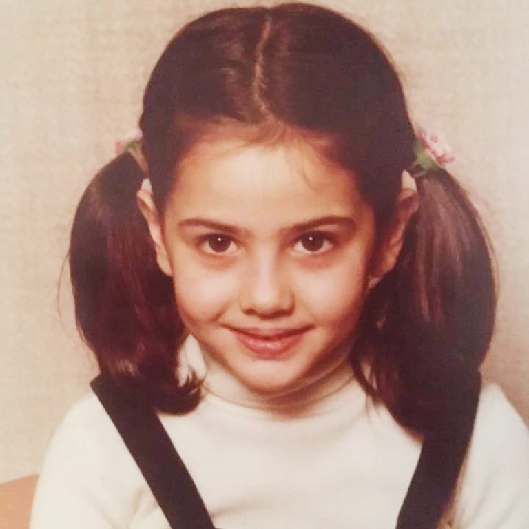 Η Εύη Αδάμ σε ηλικία 9 ετών