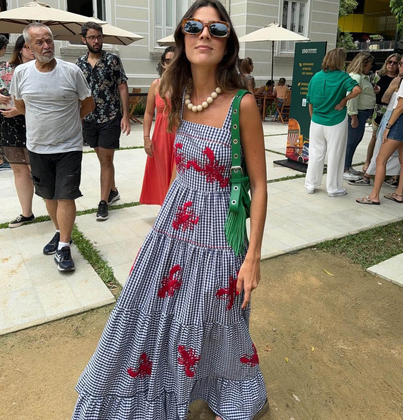 Καρό gighnam φόρεμα