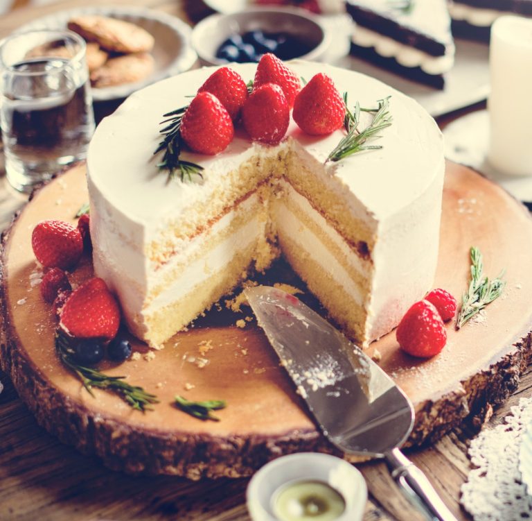 Γλυκό με φράουλες