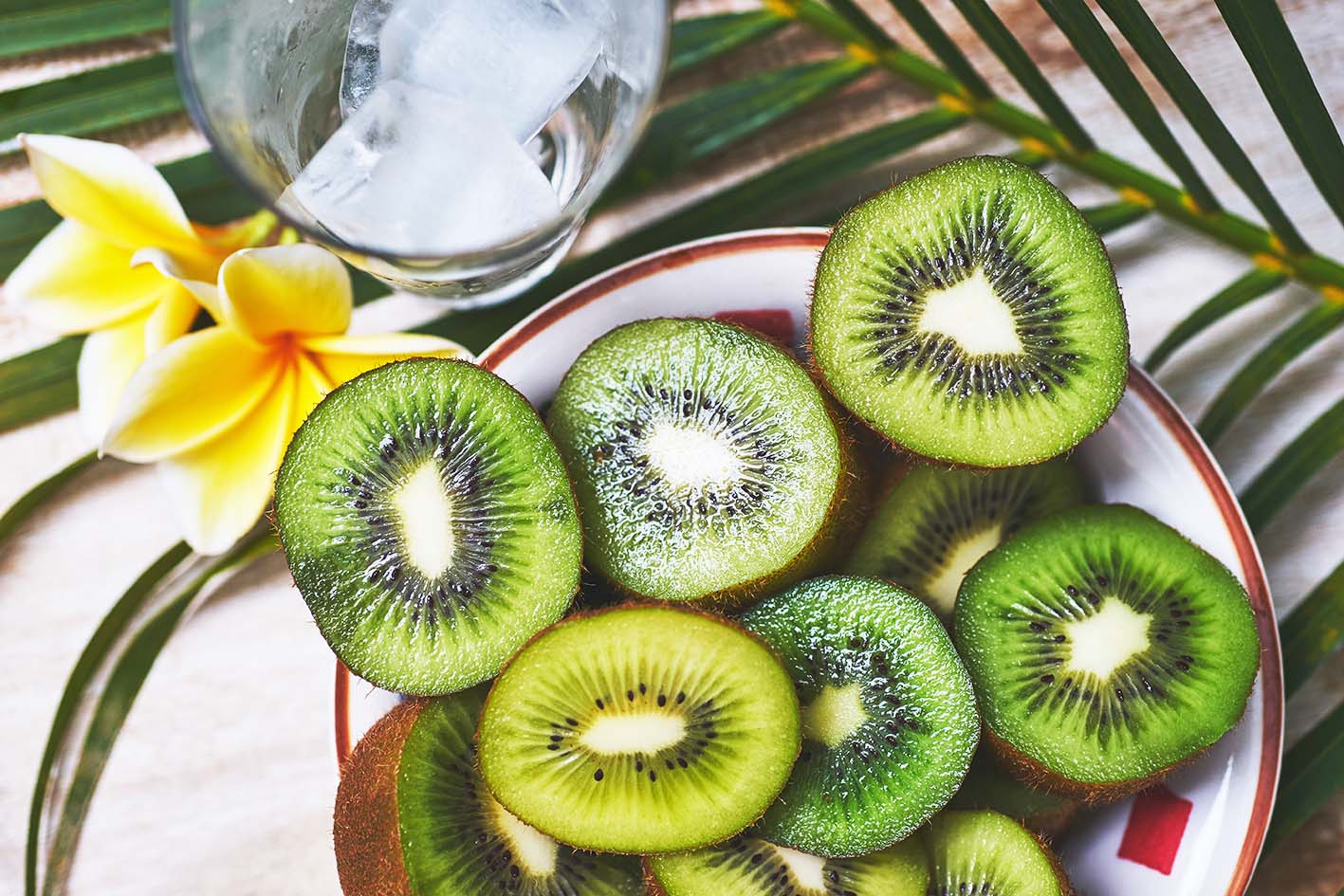 Ακτινίδια κομμένα