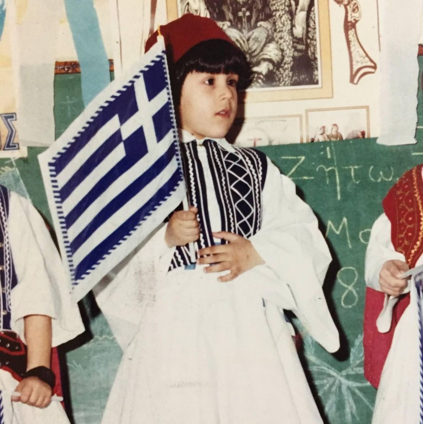 Ο τραγουδιστής Παναγιώτης Ραφαηλίδης σε μικρή ηλικία