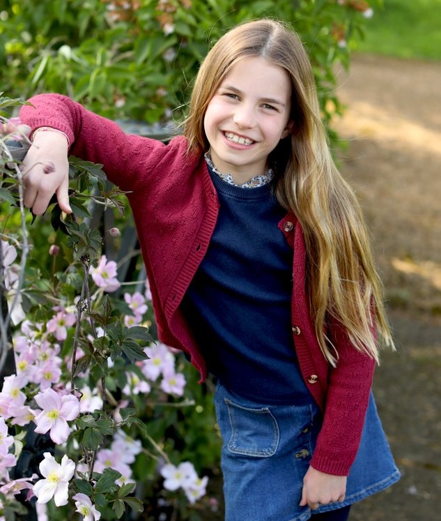 Η πριγκίπισσα Charlotte στα ένατα γενέθλιά της