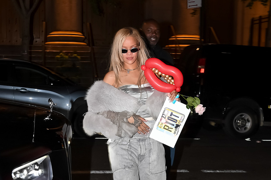 H Rihanna στις 12 Μαΐου 2024 στη Νέα Υόρκη.