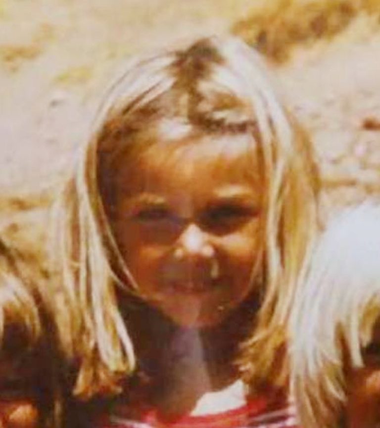 Η Τατιάνα Στεφανίδου σε μικρή ηλικία